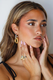 Ring Bandjes + Clip Zilver/Goud