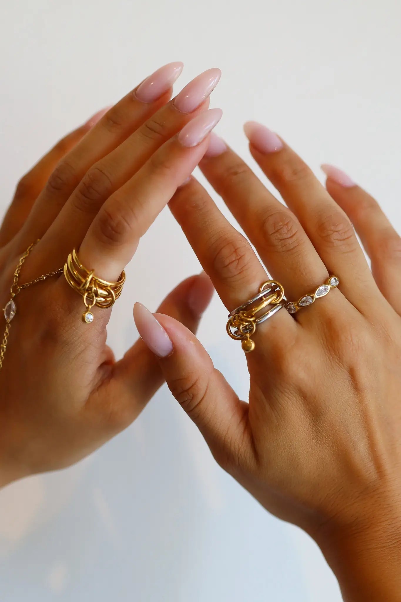 Ring Drop Eternity Goud