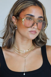 Earcuff Bold Layers Duo Goud/Zilver