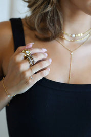 Hand Chain Vivienne Goud