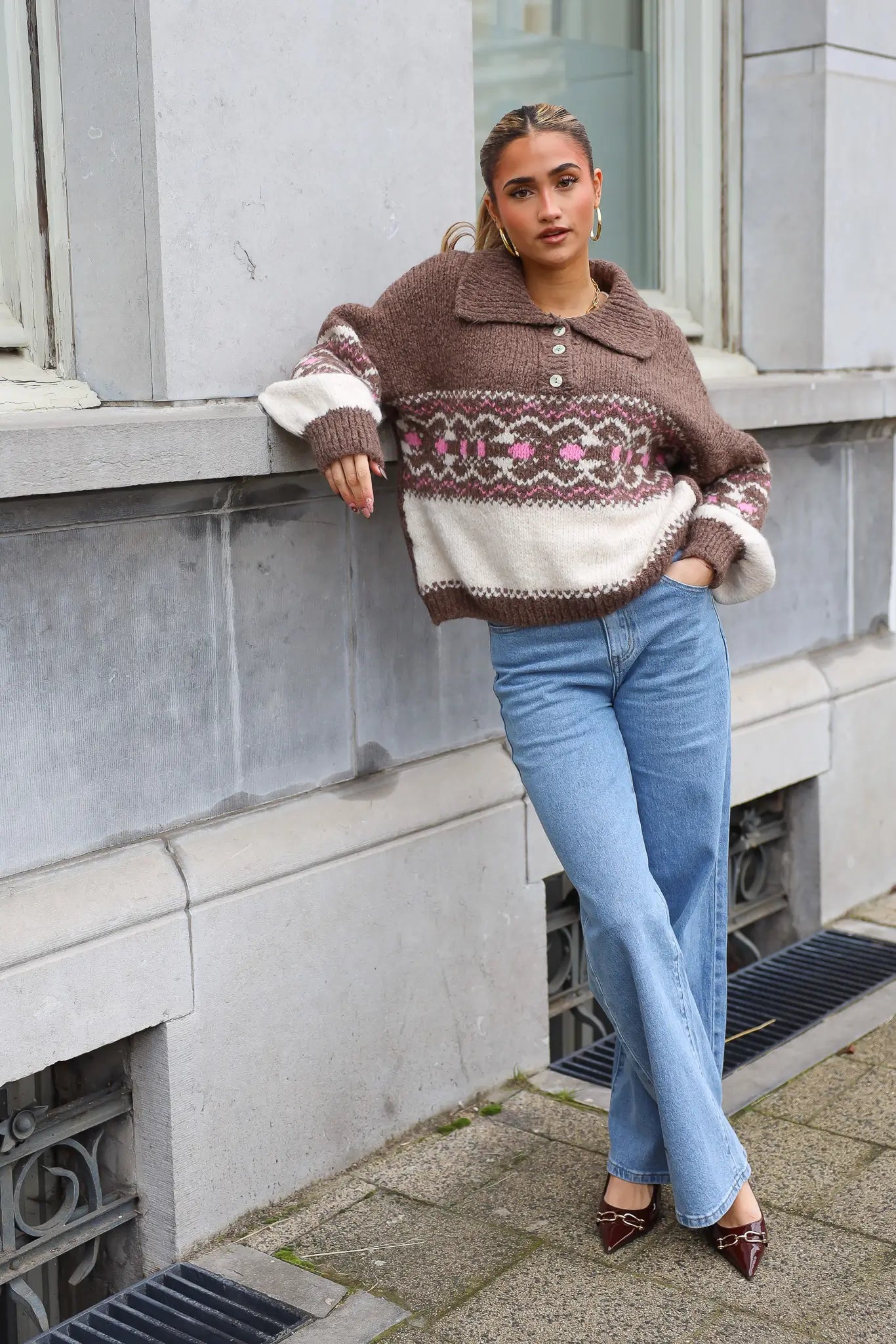 Wide Leg Jeans High Rise Full Length