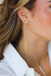 Oorbellen Sparkle Drop Goud