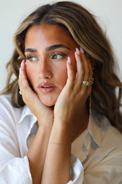 Ring Halo Sparkle Goud