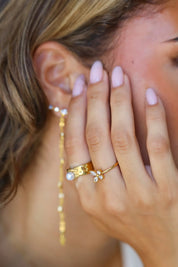 Ring Vlinder Goud