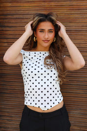Polka Dot Top Wit