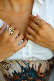 Ring Sparkle Goud