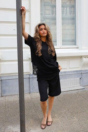 Bermuda Shorts Zwart