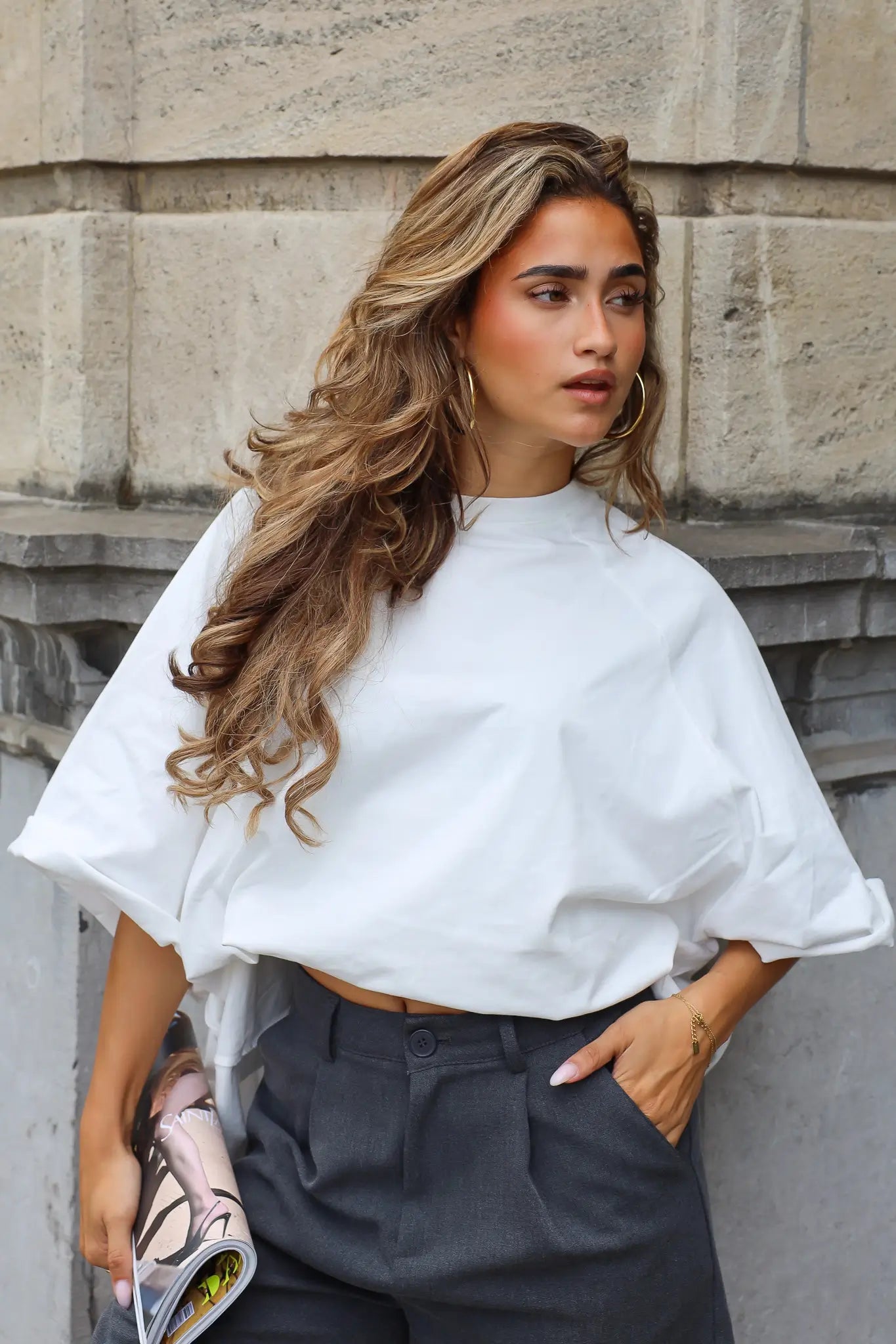Oversized T-Shirt Wit