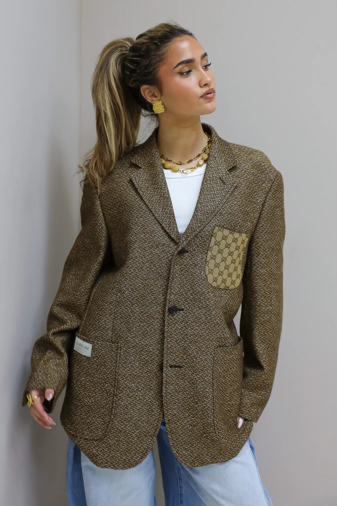 Atelier Series Reworked Blazer Bruin
