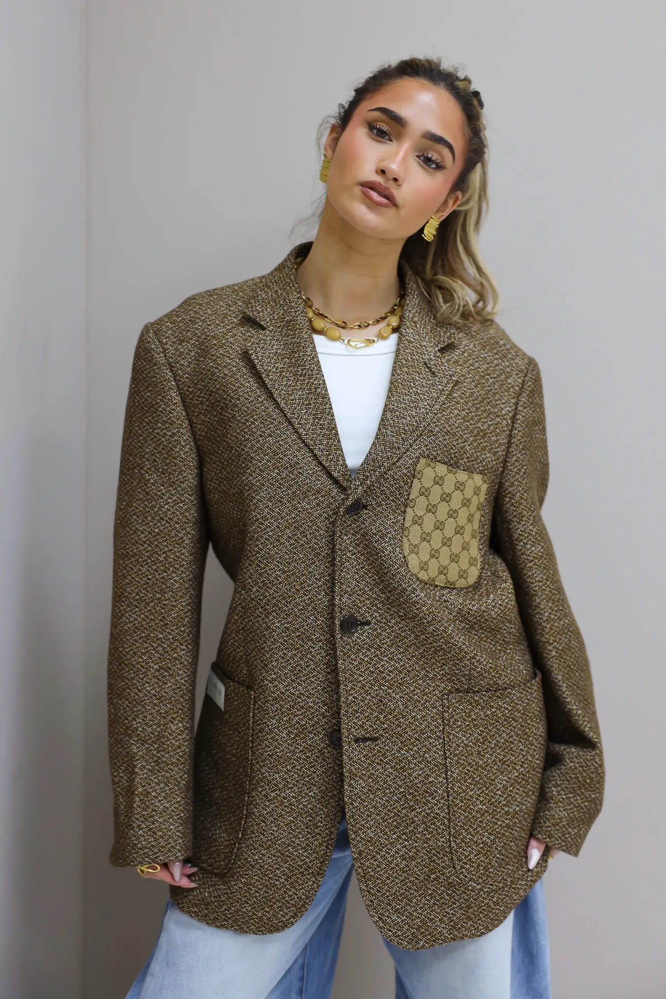 Atelier Series Reworked Blazer Bruin