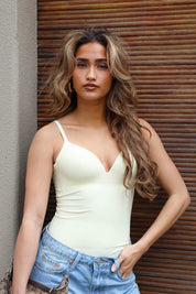 Sculpt Bodysuit Geel