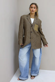 Atelier Series Reworked Blazer Bruin