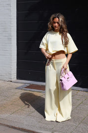 Pantalon Jogger Geel