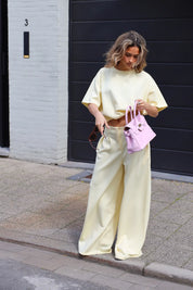 Pantalon Jogger Geel