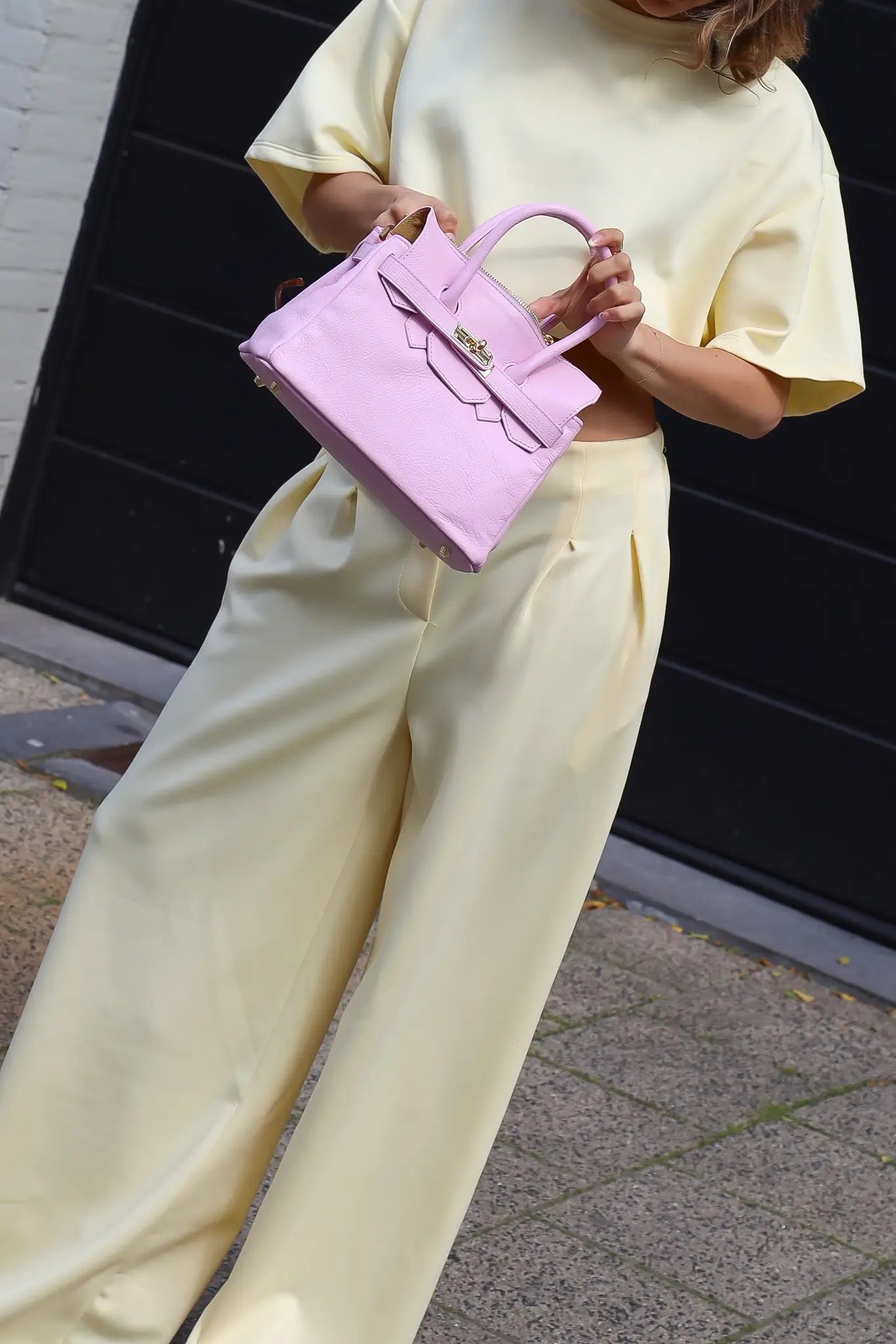 Pantalon Jogger Geel