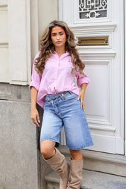 Blouse Strepen St. Barth Roze