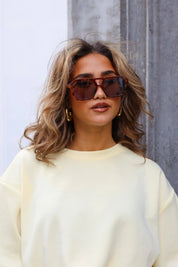 Rosie Zonnebril Caramel