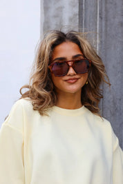 Rosie Zonnebril Caramel