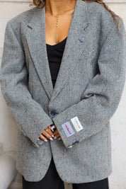 Atelier Series Reworked Designer Blazer Grijs