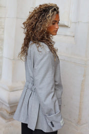 Atelier Series Reworked Blazer Licht Grijs