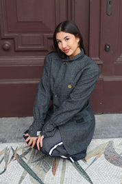 Atelier Series Reworked Designer Blazer Blauw