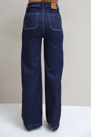 Jeans Zakjes Voor Donker Blauw