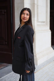 Atelier Series Reworked Blazer Donker Grijs