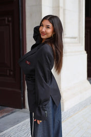 Atelier Series Reworked Blazer Donker Grijs