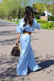 Pantalon Jogger Blauw