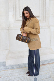 Atelier Series Reworked Blazer Rib Stof Camel