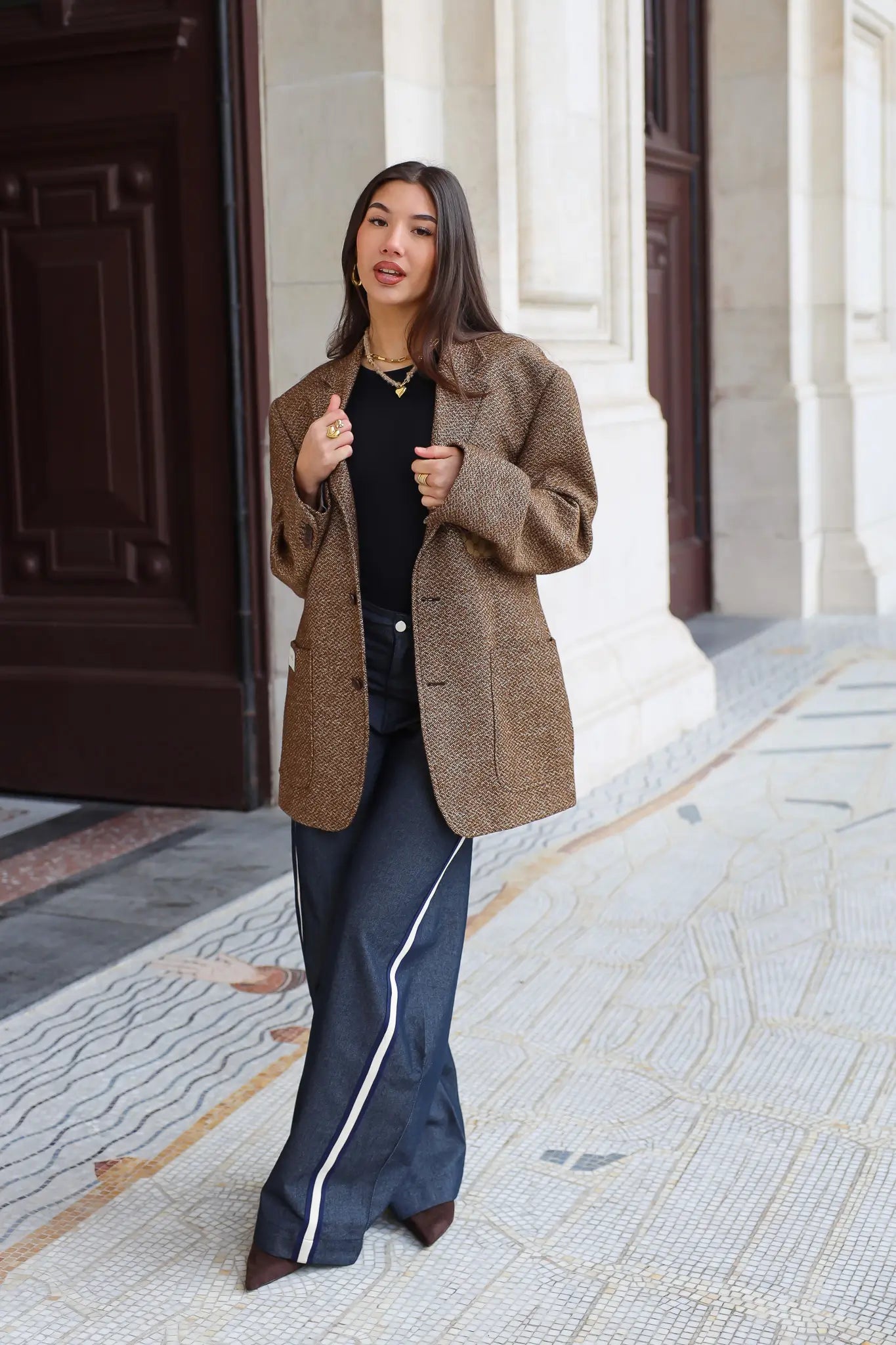 Atelier Series Reworked Blazer Bruin