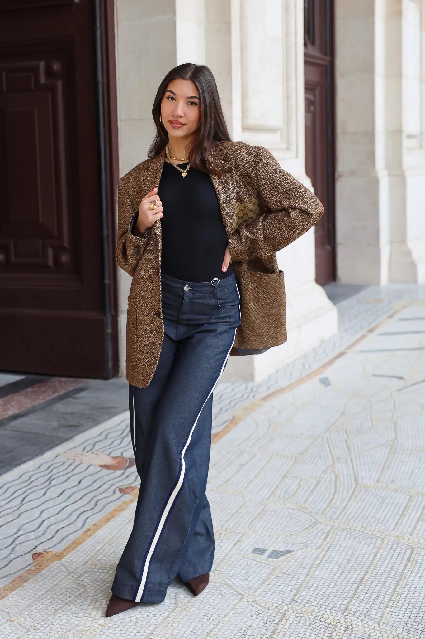 Atelier Series Reworked Blazer Bruin