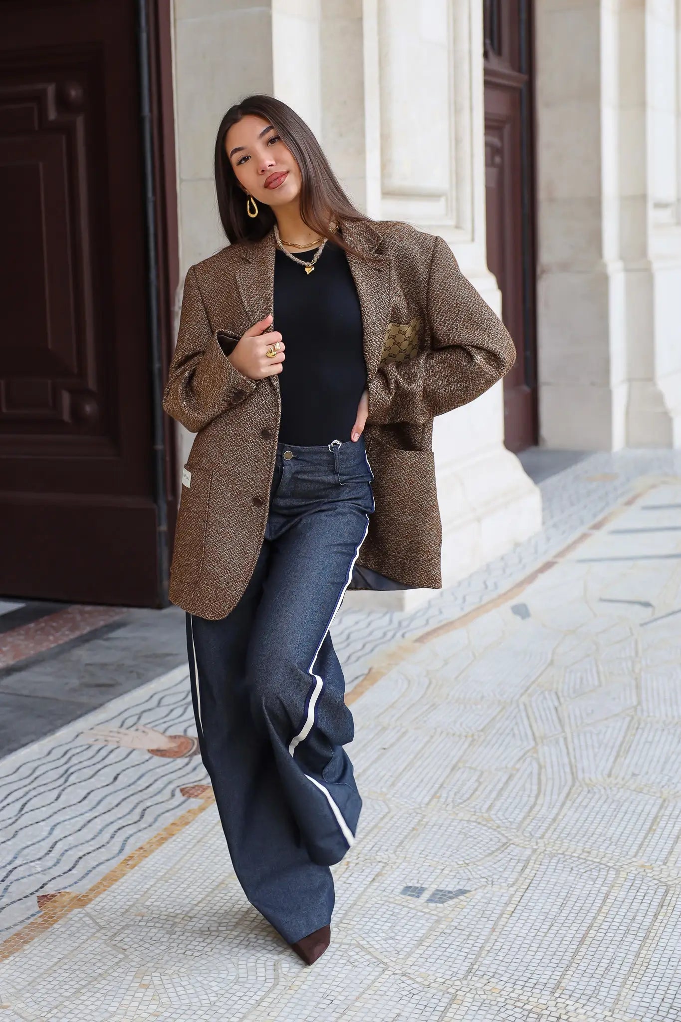 Atelier Series Reworked Blazer Bruin