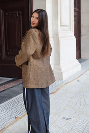 Atelier Series Reworked Blazer Bruin