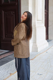 Atelier Series Reworked Blazer Bruin