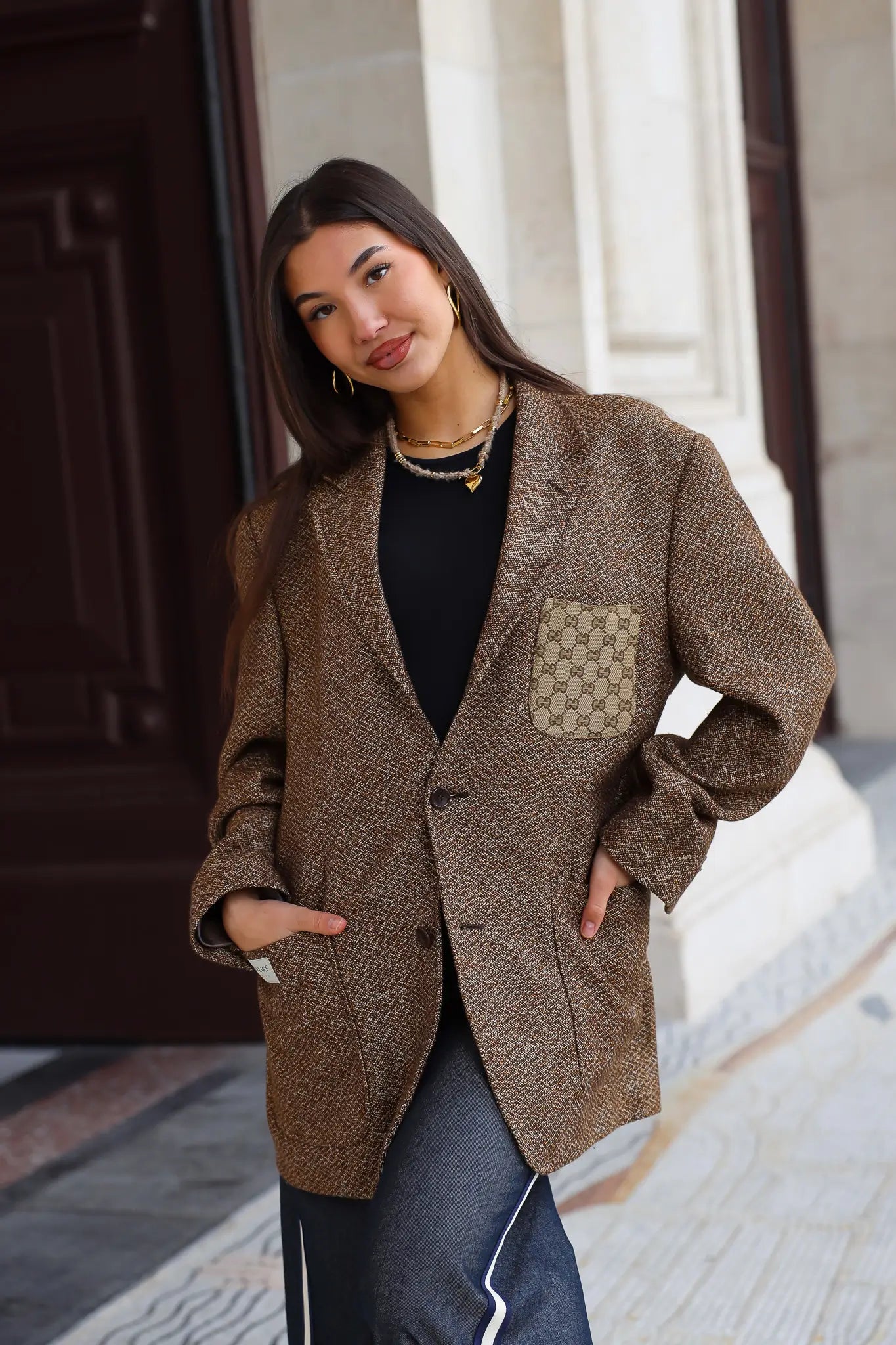 Atelier Series Reworked Blazer Bruin