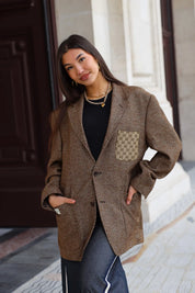 Atelier Series Reworked Blazer Bruin