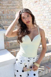 Sculpt Bodysuit Geel