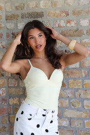 Sculpt Bodysuit Geel
