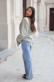 Atelier Series Reworked Designer Blazer Licht Grijs