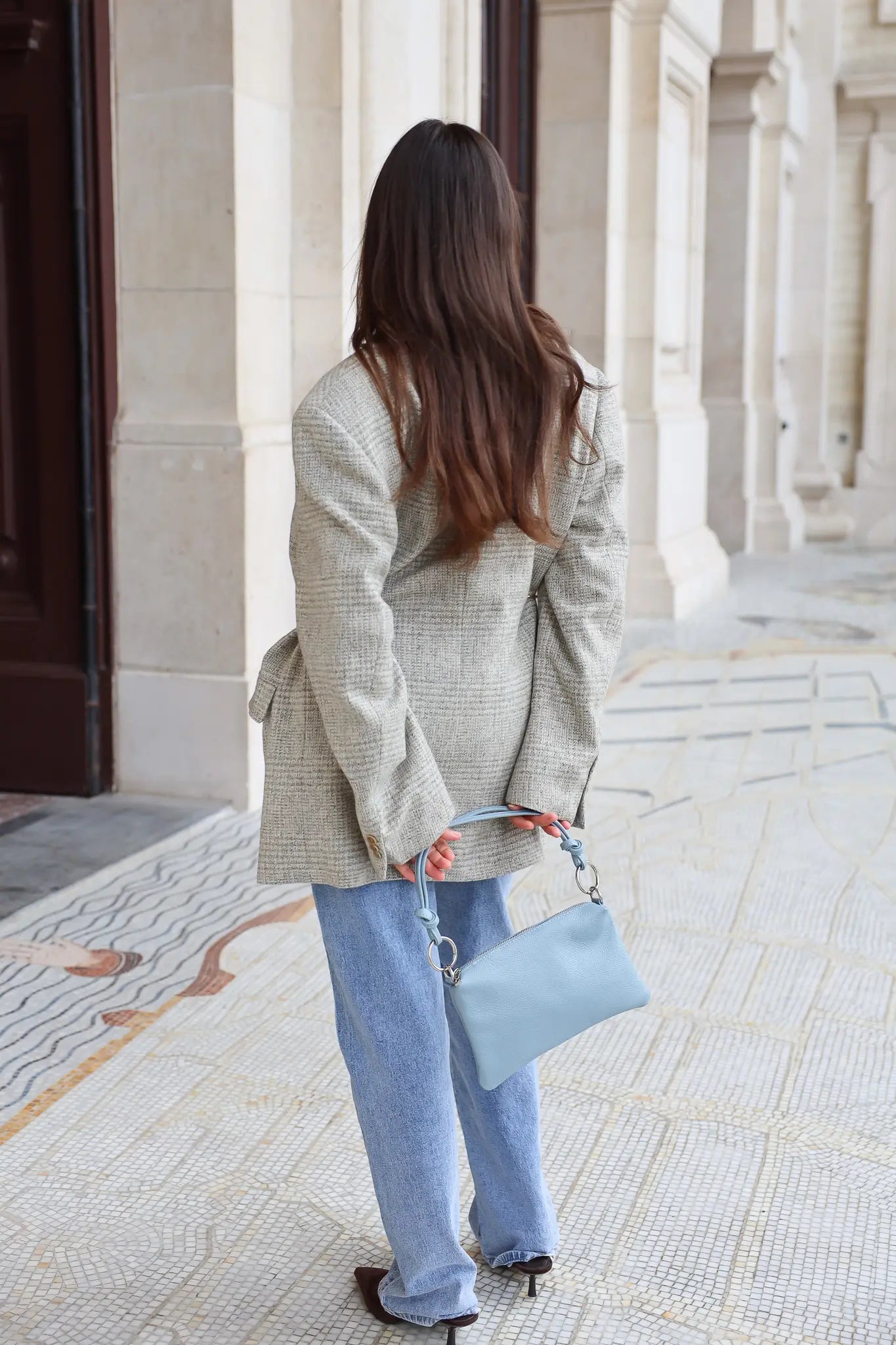 Atelier Series Reworked Designer Blazer Licht Grijs