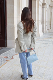 Atelier Series Reworked Designer Blazer Licht Grijs