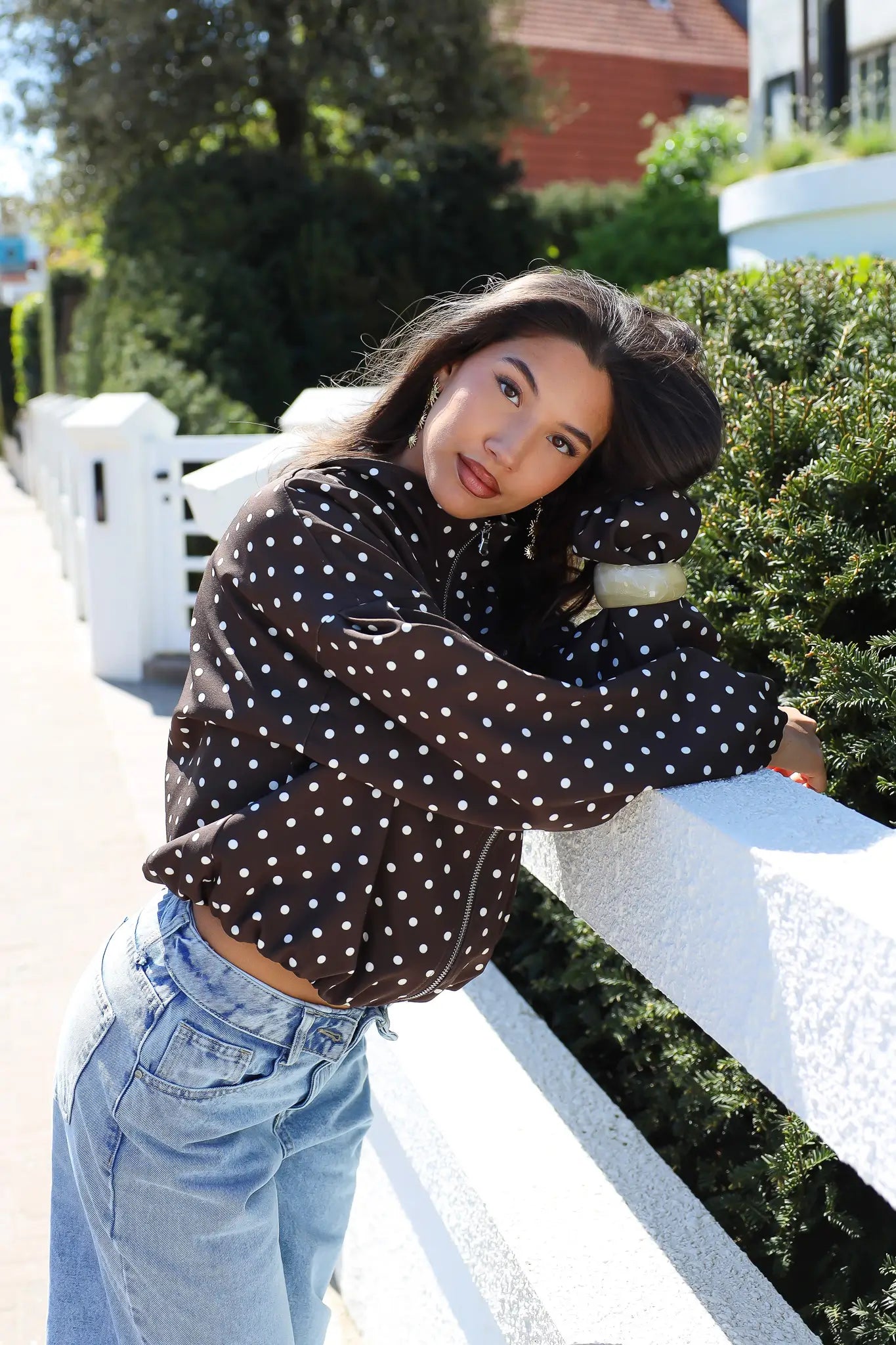 Ballon Jas Polka Dot Bruin