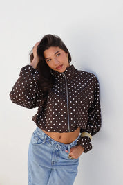 Ballon Jas Polka Dot Bruin