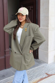 Atelier Series Reworked Blazer Khaki