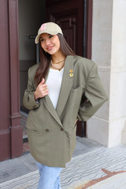 Atelier Series Reworked Blazer Khaki