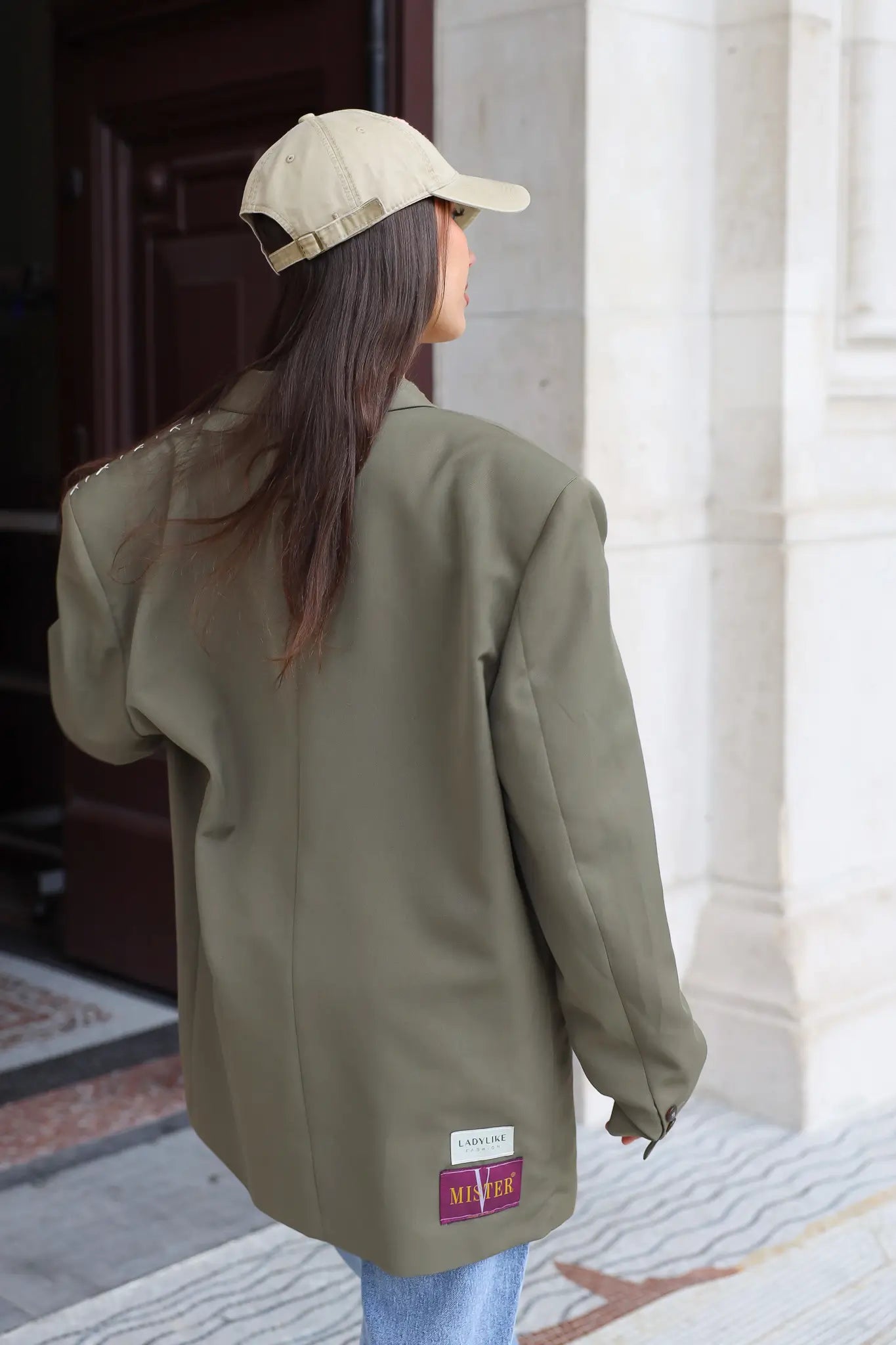Atelier Series Reworked Blazer Khaki