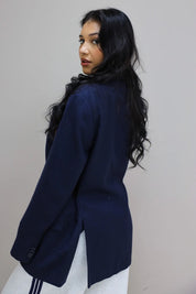 Atelier Series Reworked Blazer Donker Blauw