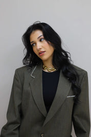 Atelier Series Reworked Blazer Khaki