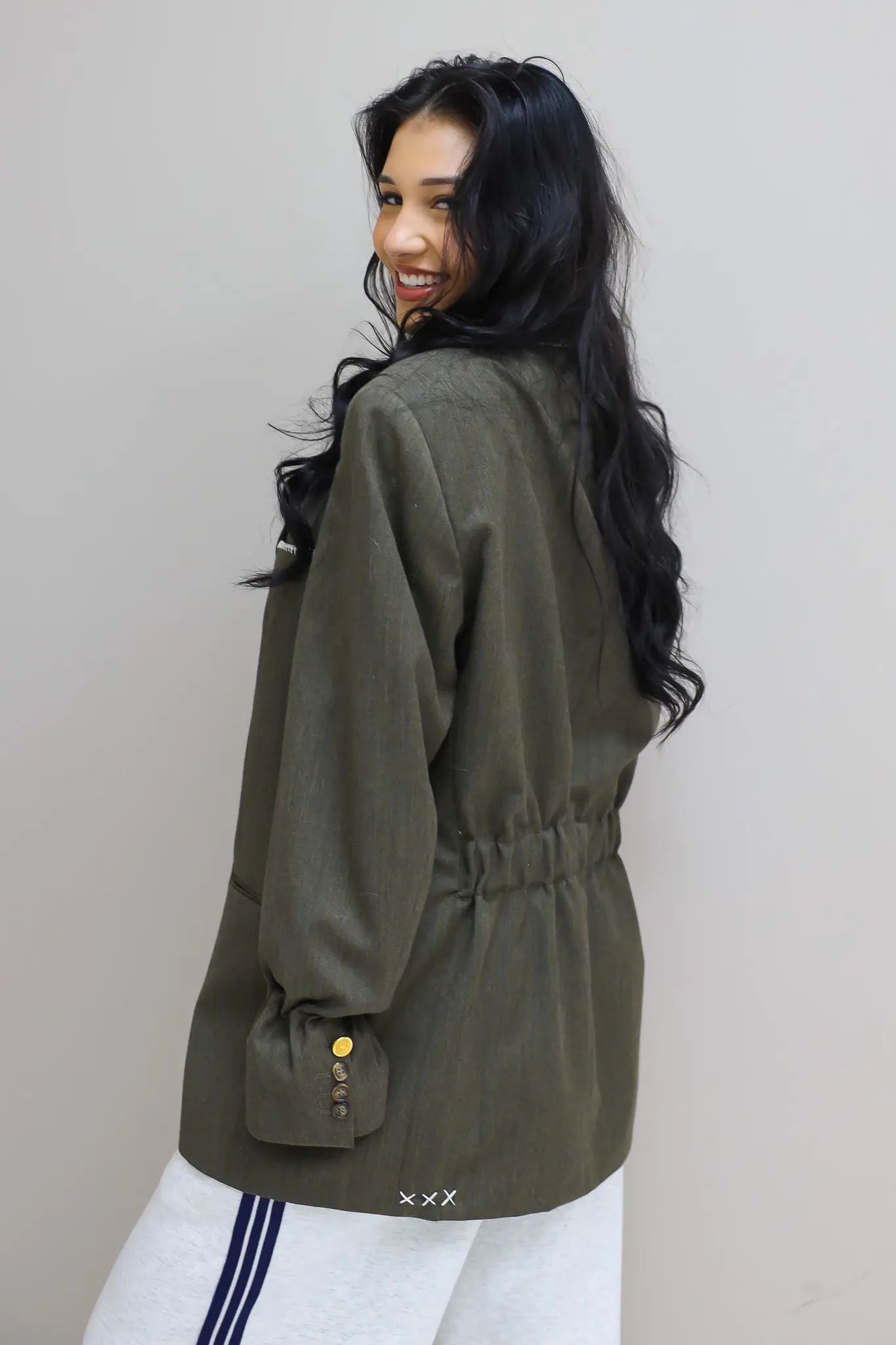 Atelier Series Reworked Blazer Khaki